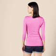 thumbnail image 3 of walmart Essentials T-Shirt à Encolure Bateau à Manches 3/4 pour Femmes, 3 of 8