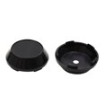 thumbnail image 3 of Unique Bargains 4 Pcs 65mm Dia 4 Clips Car Wheel Tyre Center Hub Caps Covers Protector Black, 3 of 4