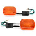 thumbnail image 2 of Motorcycle Turn Signal Light, 2pcs Motorbike Indicator Lamp Aluminum Alloy  For Repair, 2 of 8