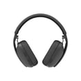 thumbnail image 4 of Logitech Zone Vibe Écouteurs Sans Fil Bluetooth avec Micro à Réduction de Bruit, USB-A, USB-C, Certifiés pour Microsoft Teams, Mac/PC - Graphite - Casque - Pleine Taille - Bluetooth - Sans Fil - USB-C via Adaptateur Bluetooth - Graphite - Certifiés pour Microsoft Teams, 4 of 7