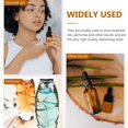 thumbnail image 2 of MasteelfCA 15pcs Refillable Essential Oil Bottles Glass Dropper Bottles Perfume Bottles (Brown), 2 of 7