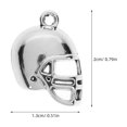 thumbnail image 2 of 50Pcs Football Helmet Charms for Crafts Helmet Pendants Hanging Decorations, 2 of 8