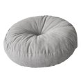 thumbnail image 3 of Tnarru Coussin de Sol Rond Coussin de Méditation Coussin Décoratif Confortable Coussin de Sol pour Chambre Bureau Balcon Intérieur Gris Pâle, 3 of 8