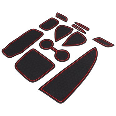 Tapis de Porte, Console Centrale Antidérapante Anti-Poussière pour Voiture