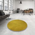 thumbnail image 4 of Ahgly Company Machine Washable Indoor Square Transitional Dark Bisque Brown Area Rugs, 5' Square, 4 of 7