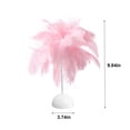 thumbnail image 3 of LSLJS Feather Table Lamp Bedside Lamp Night Light Battery Operated LED Table Lamp for Bedroom Living Room Party Wedding Centerpiece Christmas Valentine's Day Decor, Desk Lamp, 3 of 6