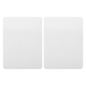 KAKOWELY panneau d'effacement à sec blanc 2pcs Tableau d'écriture réutilisable pour les élèves Enseignants Fournitures scolaires de classe
