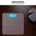 thumbnail image 2 of Labymos Weight Scale Precise Digital Body Weight Bathroom Scale Tempered Glass with Lighted LCD Display, 2 of 8