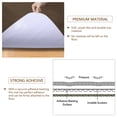 thumbnail image 4 of Graflsoa Self-Adhesive PVC Non-Slip Chair Mat for Floor Protection, 120x90cm, Light Gray, Durable Polyester, Easy Roll-Up Storage, 4 of 7