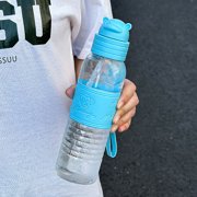 Portable Water Bottle Sports Cup with Straw | Hydration Tumbler Leakproof | Bpa-Free Plastic Drinking Bottle for Home Gym Office Outdoor Hiking Running Cycling