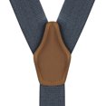 thumbnail image 3 of Buyless Fashion Suspenders For Men - 48" Adjustable Straps 1 1/4" - Y Back With Clips And Buttons, 3 of 7
