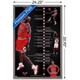 thumbnail image 2 of Michael Jordan - Timeline Wall Poster, 22.375" x 34" Framed, 2 of 4