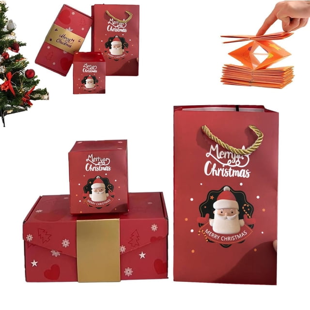 Cagogo under $5 Romantic Gift Box, Jumping Surprise Gift Box Set, Romantic Proposal Birthday Gift, Multilayer Poping Up Present Box, Valentine's Day Anniversary Special, Creative Gift Packaging