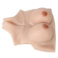 thumbnail image 1 of Prosthesis Fake Boobs, D Cup Silicone Breastplate   For Crossdressers For Post Op, 1 of 8