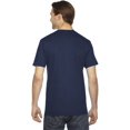 thumbnail image 4 of American Apparel T-Shirt en Jersey Fin, TP, Marine, 4 of 4