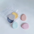 thumbnail image 3 of Baohd Poudre pour le Visage pour Femme Fond de Teint Houppette Réutilisable Maquillage Sec Humide Cache-Cernes Éponge Cosmétiques Universel Ménage Professionnel Brun Clair, 3 of 6