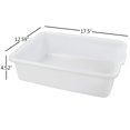 thumbnail image 2 of Yarebest Bassine à Vaisselle Commerciale de 13 Litres pour Autobus, Lot de 4, Blanche, 2 of 5