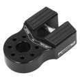 thumbnail image 1 of Winch Shackle Connector, Flat Tow Hook Mount Rust Proof Wear Resistant With Rubber Side Guard For Trucks For Pickup For ATV Red,Black, 1 of 8