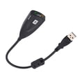thumbnail image 3 of External 7.1 Channel USB Sound Card Mic Headphone Adapter Cable for PC Laptop, 3 of 5