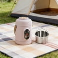 thumbnail image 1 of Mini Portable Electric Cooker Pot 500W Stainless Steel, for Ramen Noodles Rice, Compact Quiet Stew Cooker with Handle, for Dorm Office Travel, 1 of 5