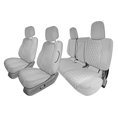 thumbnail image 1 of FH Group Custom Fit Neoprene Car Seat Covers for 2022-2024 Nissan Frontier Solid Gray Full Set, 1 of 9