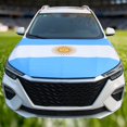 thumbnail image 4 of National Flag 115x160CM Car Hood Cover Flag Decorative Automobile Engine Hood Wrap for Vehicle Decoration Customized Flag, 4 of 5