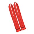 thumbnail image 1 of S SERENABLE 2Pcs Weight Lifting Straps Gym Wrist Wraps for Bodybuilding Exercise Fitness red, 1 of 9