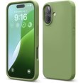 thumbnail image 1 of KOMI Compatible with iPhone 16 Pro Max Case, Premium Liquid Silicone Case, Full Body Protective Cover, Shockproof, Slim Phone Case, Anti-Scratch Soft Microfiber Lining, 6.9 inch Cedar Green, 1 of 5