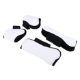 thumbnail image 1 of Horse Leg Front Hind Leg Tendon Protect Equestrian, PU Shell and Neoprene - White, 1 of 8