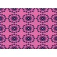 thumbnail image 1 of Ahgly Company Tapis d'Intérieur Lavables en Machine Pourpre Transitionnel Rectangle, 3' x 5', 1 of 7