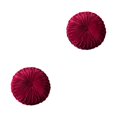 thumbnail image 1 of Maytalsory Skin Friendly Decorative Throw Pillow Made With Polyester And PP Cotton Decorative Cushion Simple Wine-red 38CM 2Set, 1 of 6