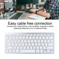 thumbnail image 3 of BT Keyboard, Multi Device Compact Keyboard, Bilingual Language Keyboard Compatible with IOS, , , Battery Operated, 3 of 8