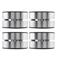 thumbnail image 2 of Base d'Isolation Support Pieds de Haut-Parleur Pare-Chocs en Alliage d'Aluminium pour Haut-Parleur Audio 4 Pcs, 2 of 8