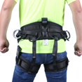 thumbnail image 2 of Climbing Harness Belt Outdoor Mountainee Abseiling Rappelling Fall Arrest Gear Equipment, 2 of 3