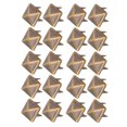 thumbnail image 3 of 9MM Brass Copper Square Rivets DIY Bag Leather Crafts Decoration for Clothing Sewing, 3 of 7