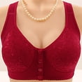 thumbnail image 3 of Wancir Bras for Women 2025 New 2PC Woman's Embroidery Thin Style Ventilate Large Size Bra without Steel Rim, 3 of 4