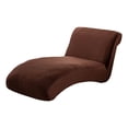 thumbnail image 1 of GROWTH TANK Machine Washable Chaise Lounge Cove Easy Care Polyester Decorative Non-Slip Cozy Coffee, 1 of 8