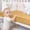 B, variante sur Ensemble Quatre Pièces Quatre Pièces Drap de Lit de Bébé en Mousseline pour Confort de Bébé Drap de Matelas Respirant pour Garçons Filles Excellent Sommeil