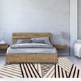 thumbnail image 1 of Modern Abstract Area Rug, Non-Shedding Living Room Bedroom Dining Home Office Crystal Velvet Carpet, 2' x 3', Line, 1 of 5