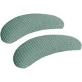 thumbnail image 1 of ORUYROP Housse d'Accoudoir de Chaise de Bureau Extensible Résistante à l'Eau en Spandex Extensible Jacquard Housse de Chaise d'Ordinateur pour Chaises de Bureau Accoudoir Cyan, 1 of 7