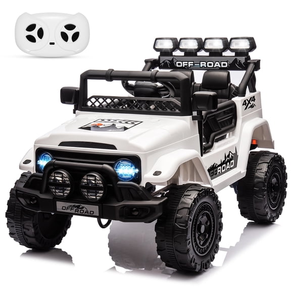 CazToi 12V Ride On Truck Car with Parent Remote Control
