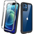 thumbnail image 1 of Conçu pour iPhone 12/12 Pro Étui, Étui Robuste Intégral avec Écran Anti-Rayures Tactile Intégré, 1 of 5