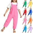 thumbnail image 5 of WENXIAOO Combinaisons d'Été pour Adolescentes, Barboteuse de Rentrée Scolaire, Barboteuse Bleu Pâle avec Poches pour Activités Extérieures, Combinaison pour Tout-Petite Fille 13-14 Ans, 5 of 5