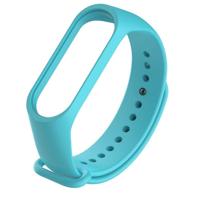 VONKY Bracelet de Remplacement Bracelet de Poignet Flexible Bande Ronde Bracelet de Poignet Intelligent Résistant à l'Usure Bracelet de Montre Bracelet de Sport Remplacement pour Mi 3 Sarcelle