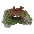 thumbnail image 1 of Bridge Aquariums Decorations, Eco Friendly Resin Space Saving Relaxing Fish  Decoration Bridge  For Underwater Environment, 1 of 8