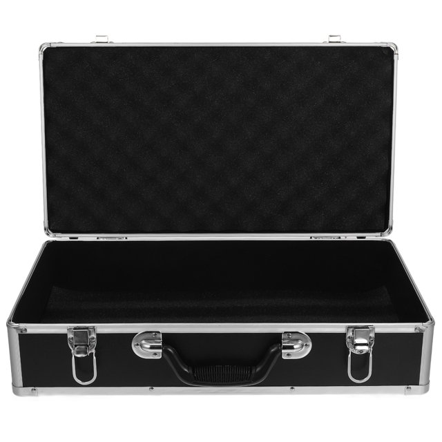 Aluminum Alloy Tool Box Multifunction Hard Storage Case Portable Parts Box