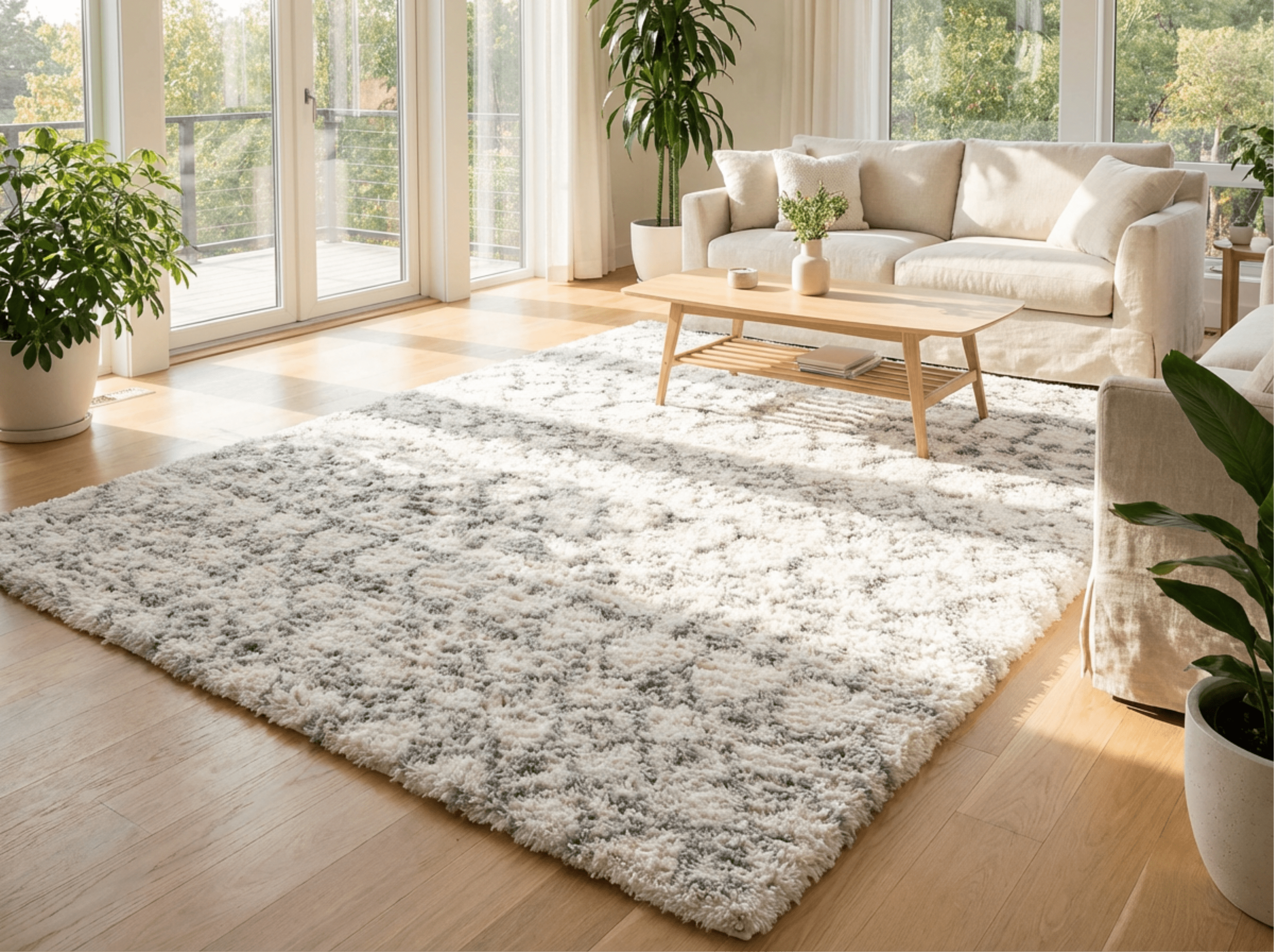 Rug Branch Retro Collection Modern Southwestern Area Rug