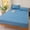 Blue_Hot#71969, variant on Waterproof mattress protector thickened cotton bed cover breathable washable fitted sheet pad for fall and winter 1 piece twin size 35.4x78.7 in