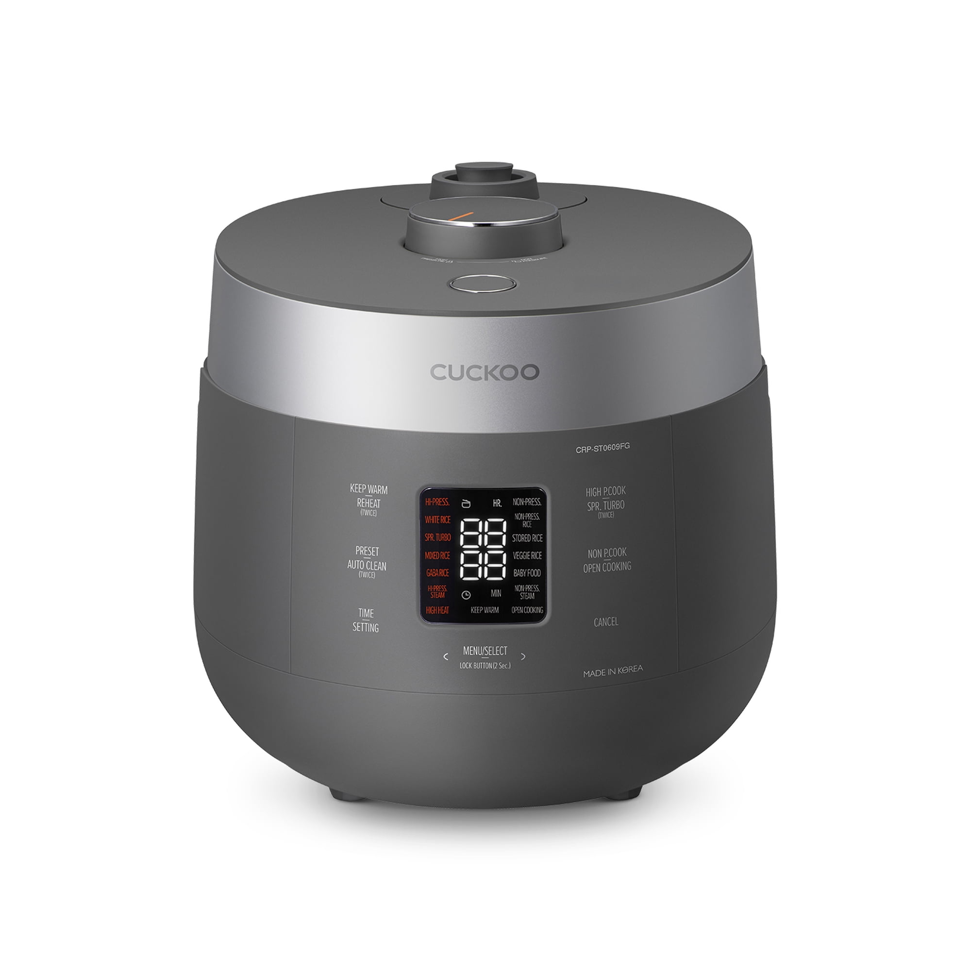 CUCKOO CRP-ST0609FG 6-Cup (Uncooked) / 12-Cup (Cooked) Twin