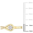 thumbnail image 5 of Miabella Diamond Accent Yellow Rhodium Plated Sterling Silver Infinity Promise Ring, 5 of 5
